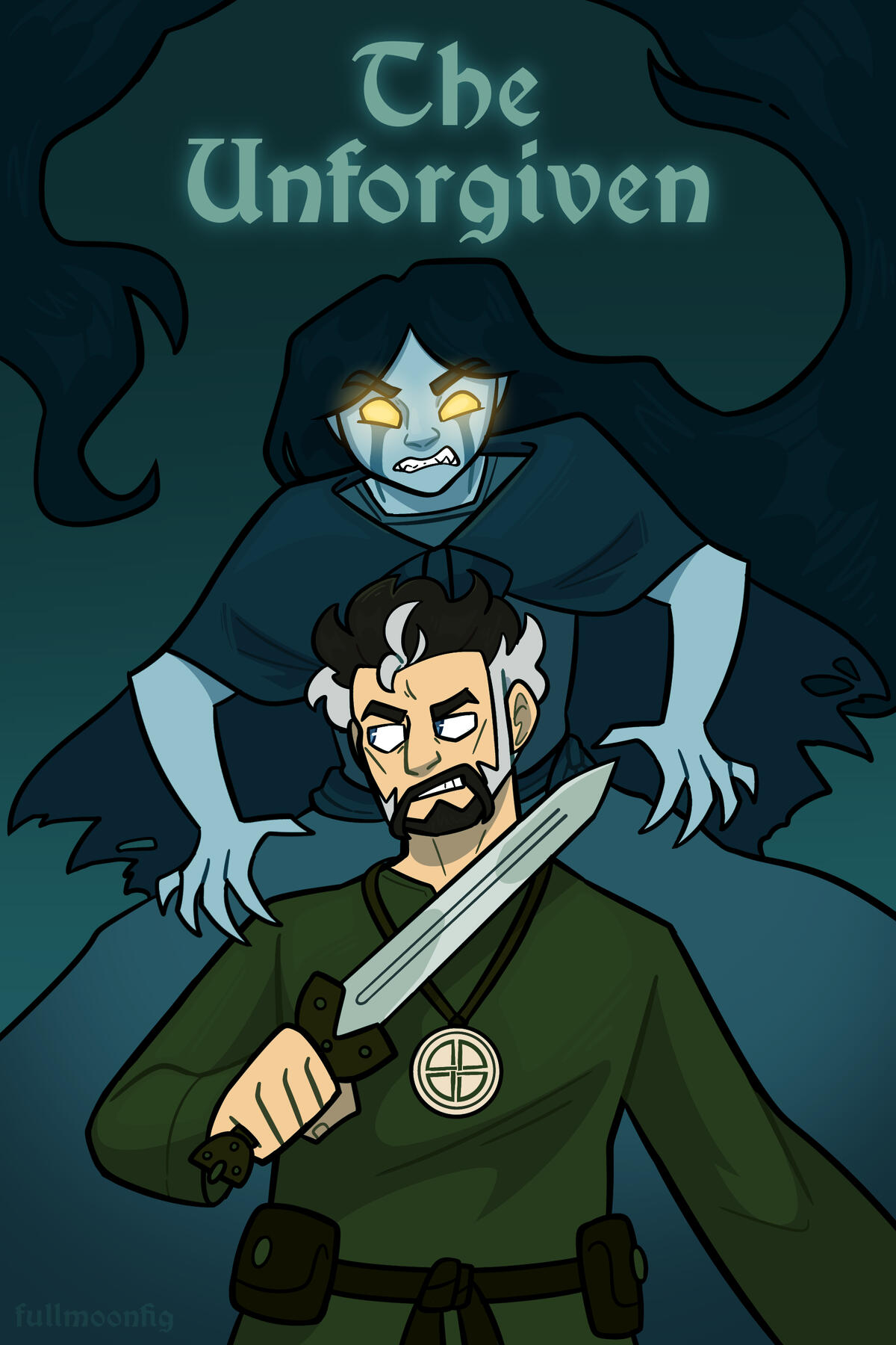 The Unforgiven - concept comic cover